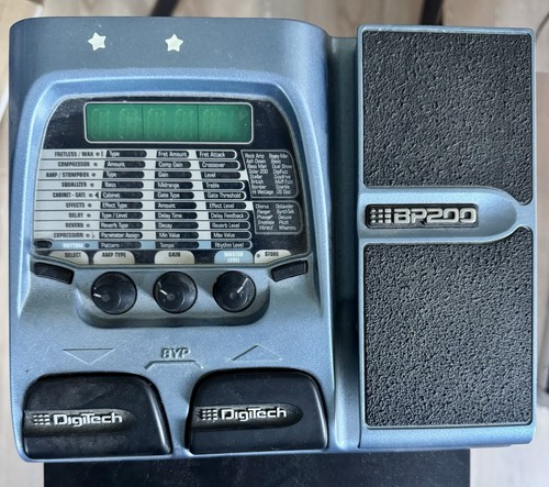 Digitech bp200 bass effects - bass,
