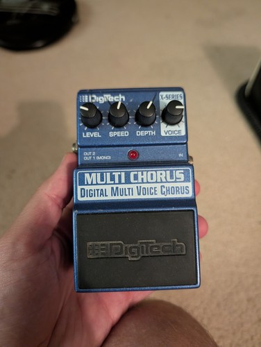 Digitech multi chorus pedal - multi-chorus,